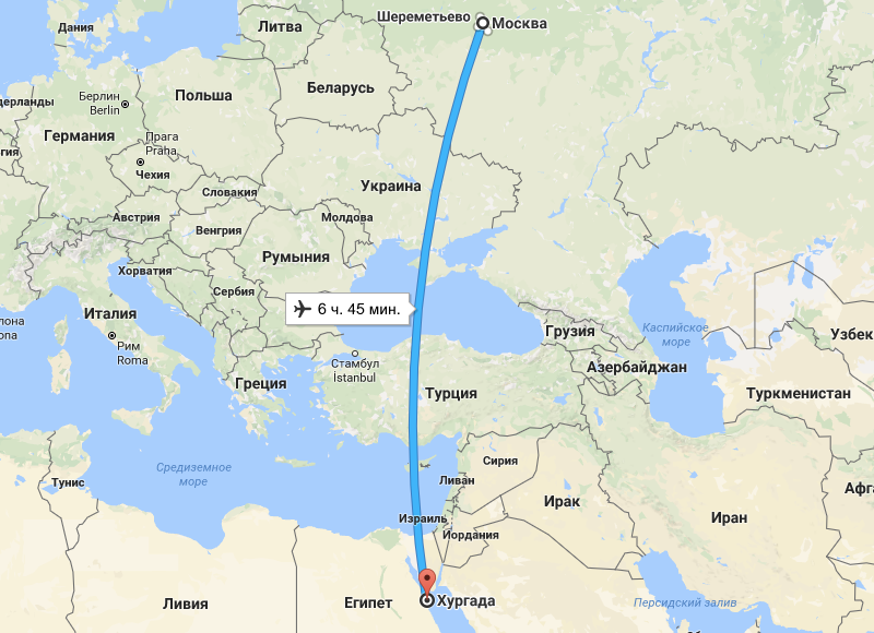 Сколько лететь до туниса из самары
