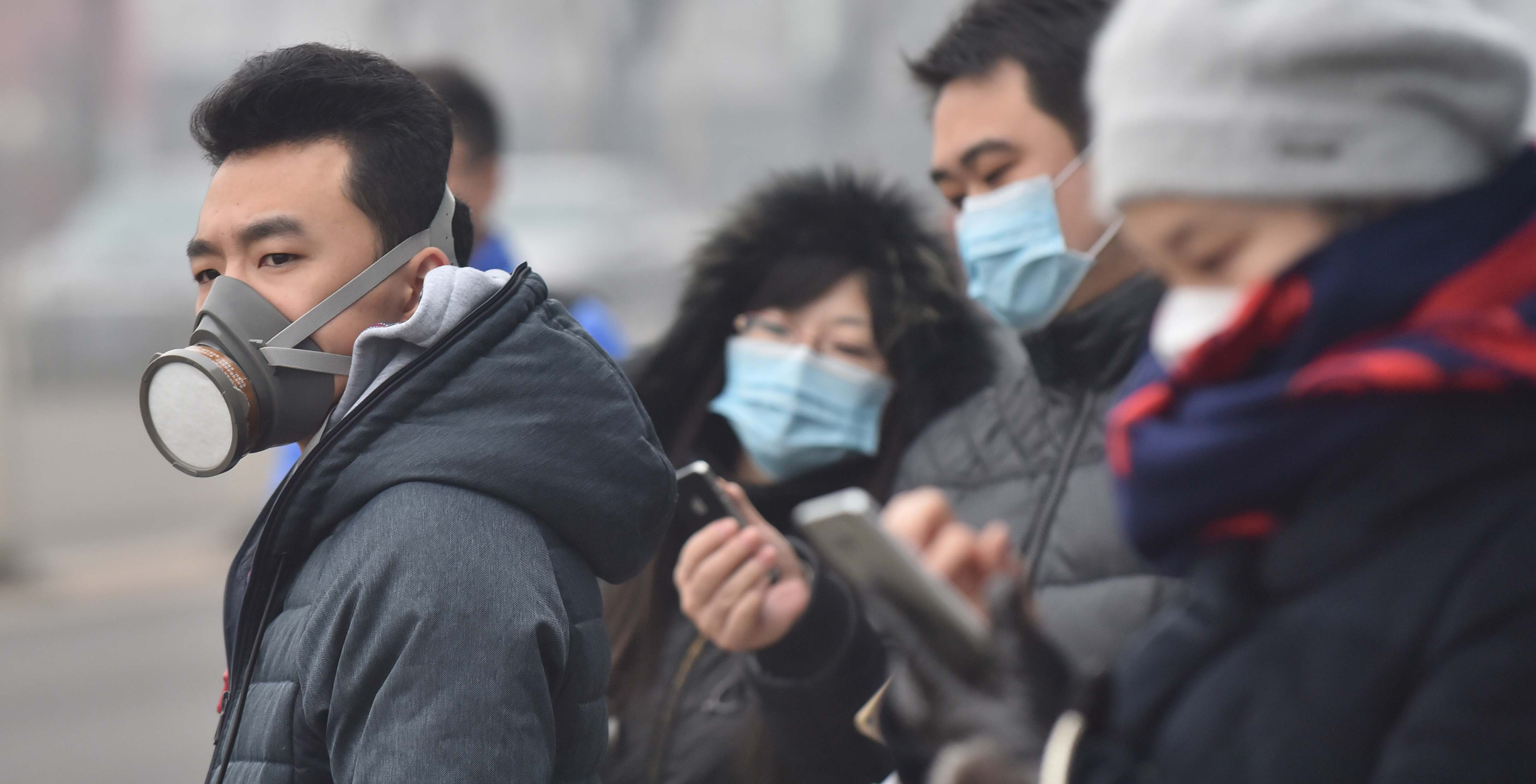 16 шокирующих фотоподтверждений ужасного загрязнения пекина