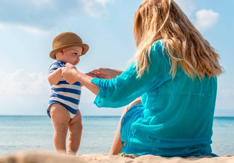В отпуск с ребёнком-аллергиком: тонкости и правила
