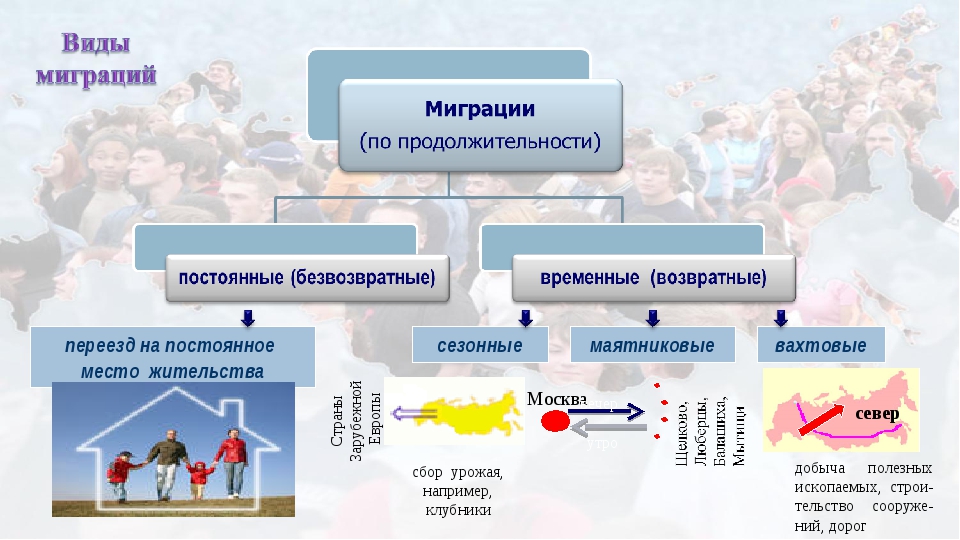 Миграции населения 8 класс презентация полярная звезда