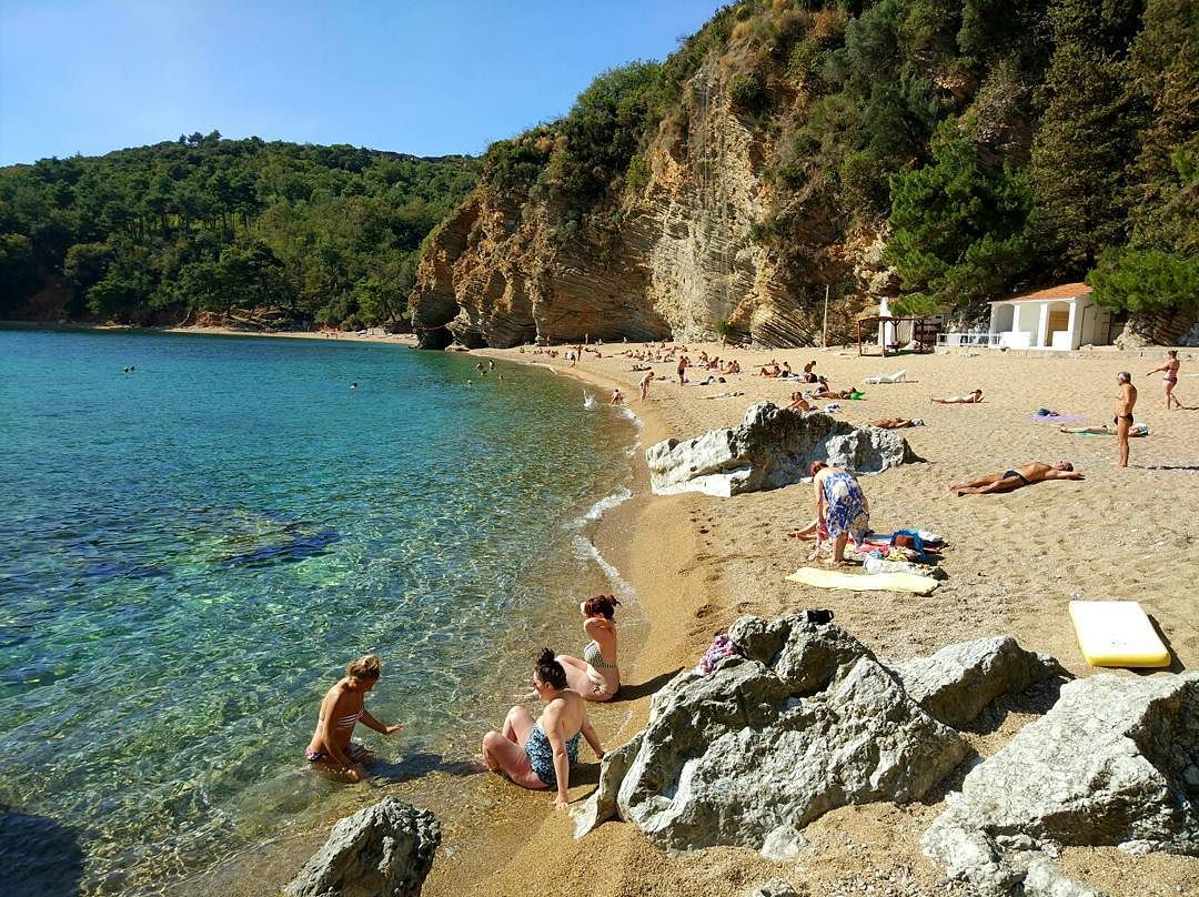 Черногория: пляжи в будве. карта пляжей в будве.