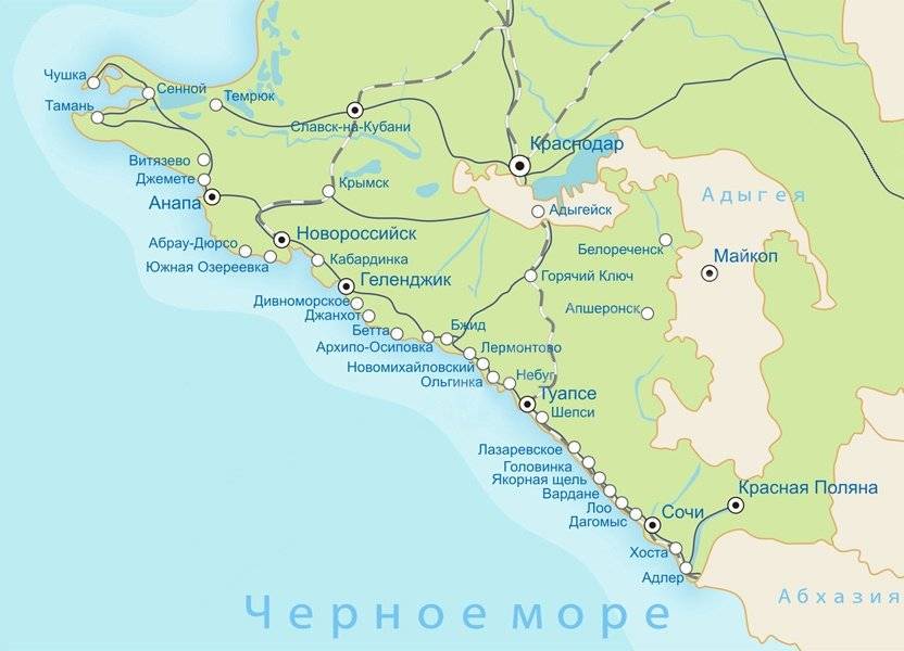 Отдых на море в краснодарском крае - цены 2022