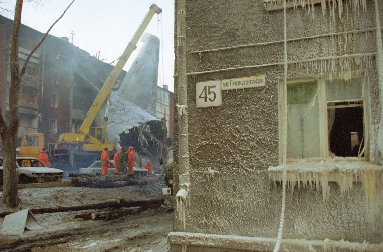 Катастрофа самолёта ту-154 в иркутской области (4 июля 2001)