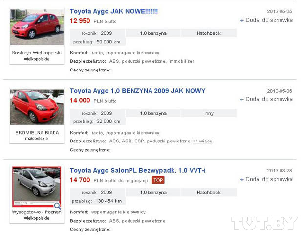Сайты для поиска и покупки авто в польше. польские авто сайты