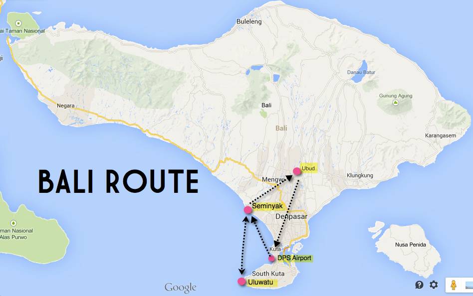 Аэропорты бали: описание, расположение на карте, онлайн-табло