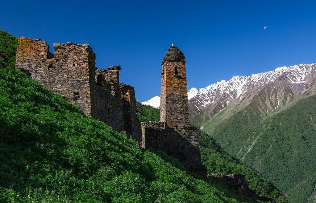 Достопримечательности кавказских гор