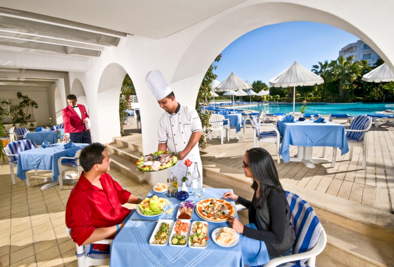 Организация обслуживания туристов. Тунис Хаммамет отели. Курорт Хаммамет Тунис. Тунис Хаммамет Кондор ресторан. La Hammamet Resort 4 Тунис.