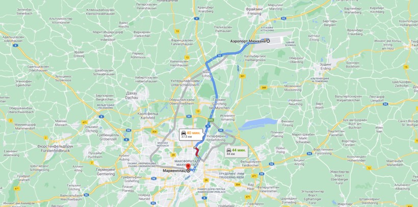 Как добраться из аэропорта мюнхена в центр города: на метро, автобусе, поезде, такси, личном транспорте, с помощью трансфера