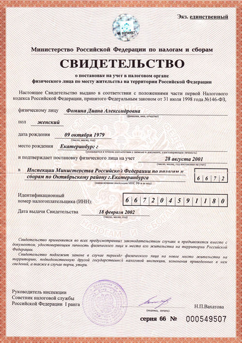Что такое инн? как выглядит инн и как его восстановить