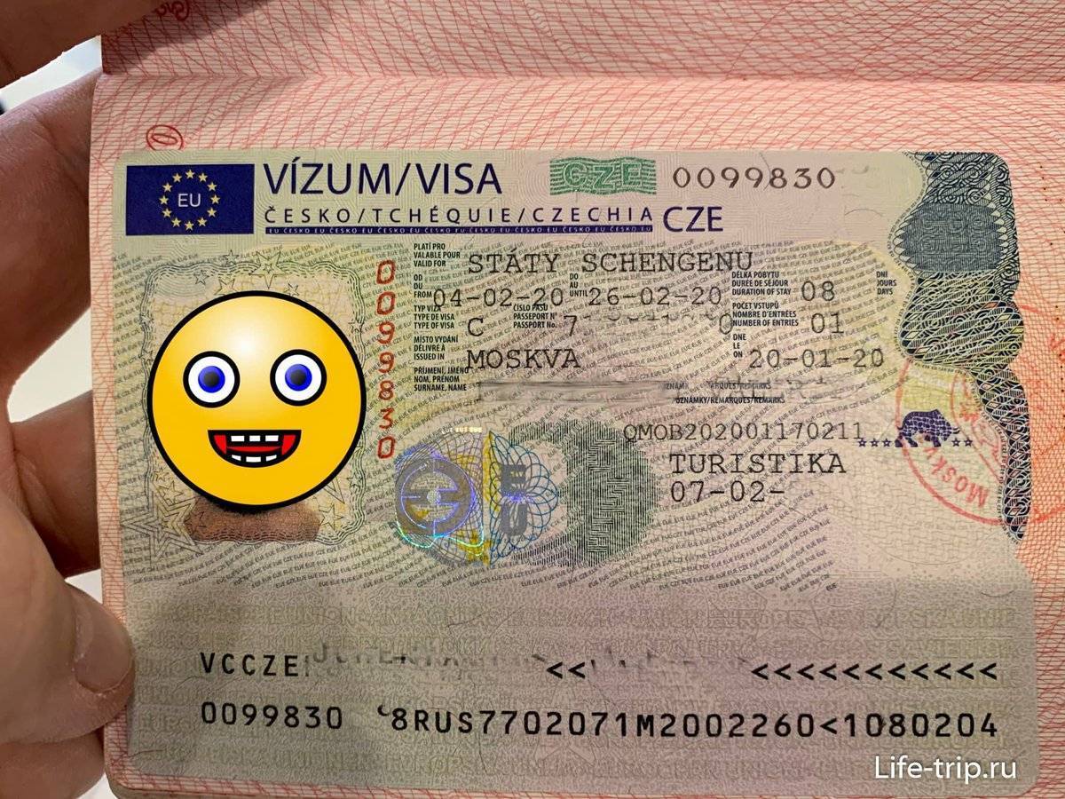 Список документов на рабочую визу в чехию
