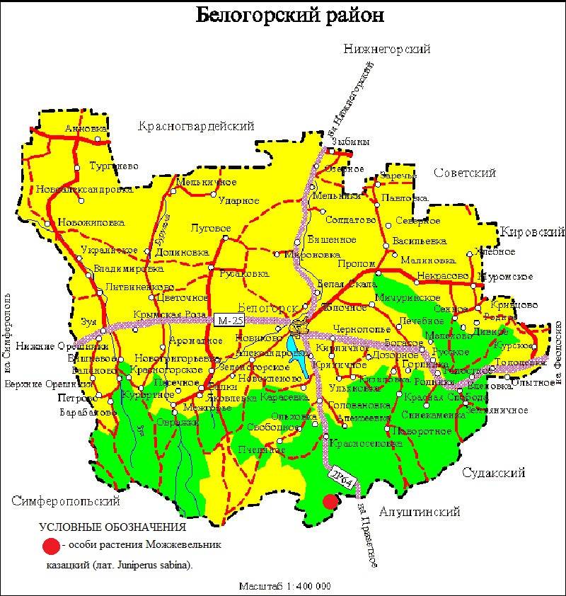 Карта белогорска амурская область