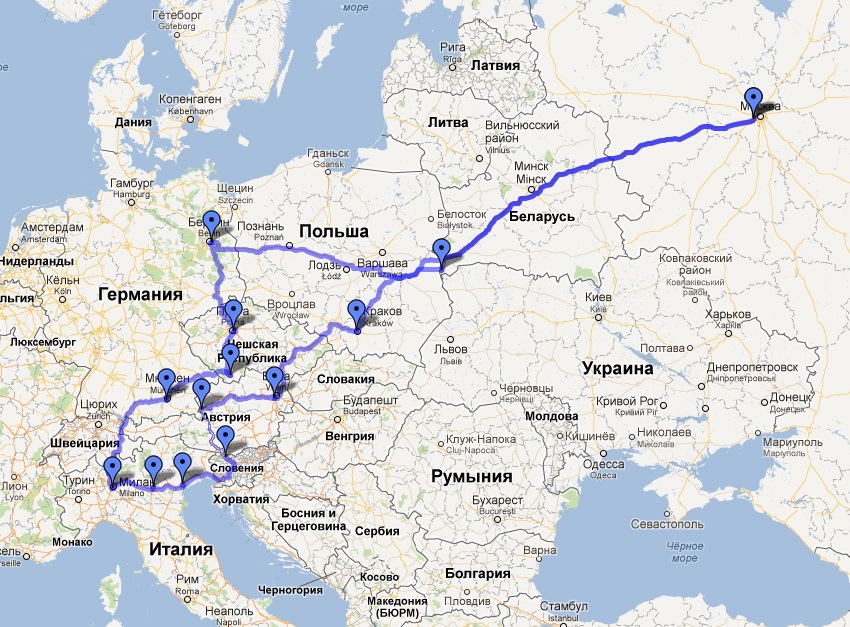 Реально ли доехать на машине до турции из россии и сколько это километров