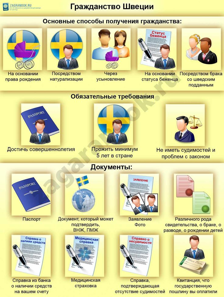 Получение шведского гражданства в 2023 году, что нужно, основания, изменения и нюансы | provizu.ru