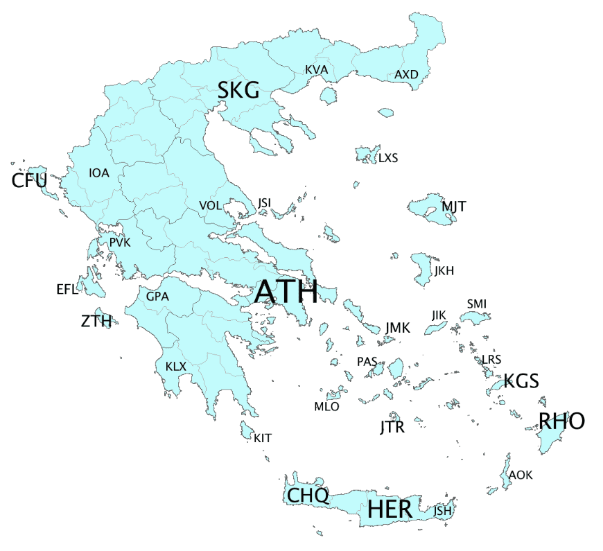 Список аэропортов грецииаэропорты [ править ] а также см. также [ править ]