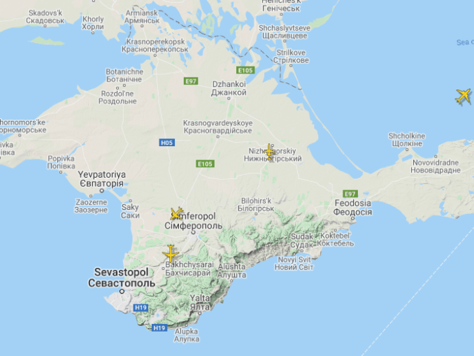 В каком городе в крыму аэропорт: список, расположение на карте