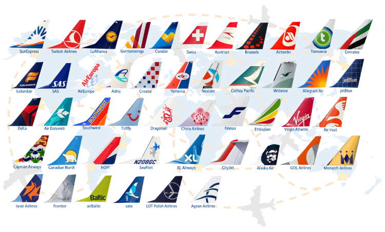 Логотипы авиакомпаний россии и мира: описание и фото эмблем, примеры создания значков и фирменного стиля