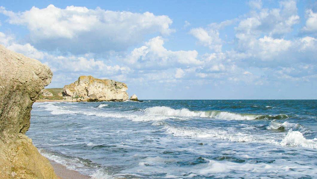Пляжи азовского моря в крыму