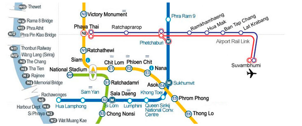 Как добраться из аэропорта бангкока в центр города?