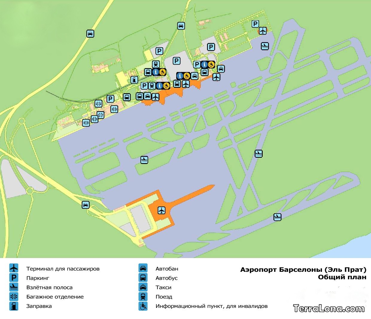 Обзор аэропорта Барселоны Эль-Прат