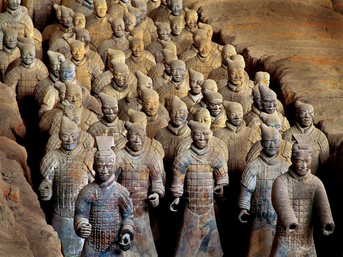 Терракотовая армия императора цинь шихуанди - факты, фото, как добраться, где находится