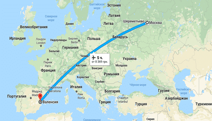Продолжительность полета из российских городов в турцию и сколько ехать до отеля