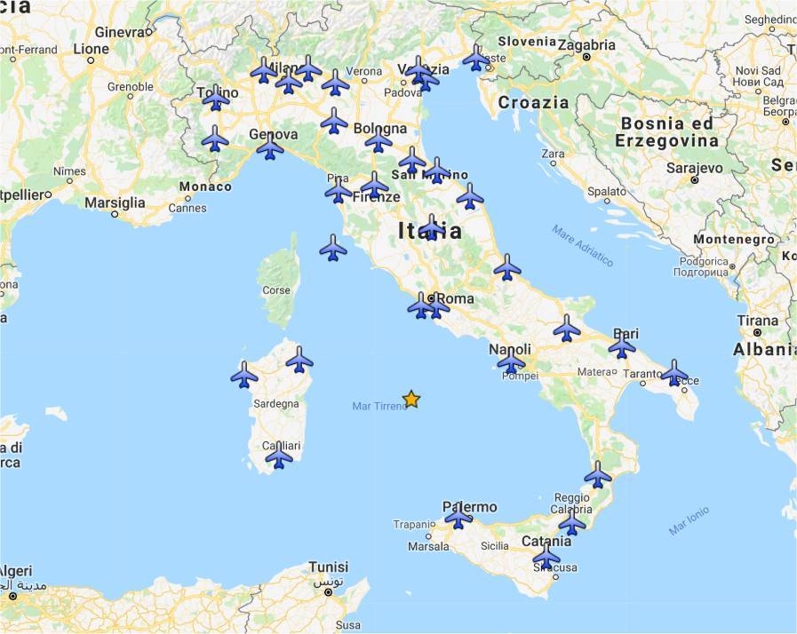 Крупнейшие аэропорты италии: топ-5 самых популярных