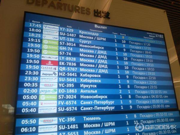 Онлайн табло прилетов самолетов в аэропорт емельяново (kja) на сегодня