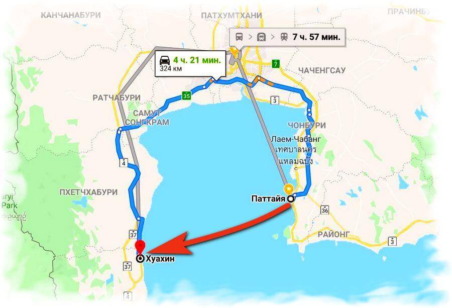 Как добраться из паттайи в бангкок: автобусы, минивены, такси