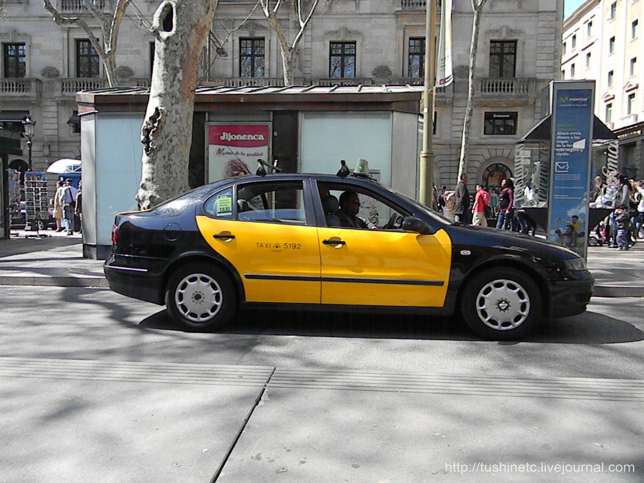 Такси. испания по-русски - все о жизни в испании