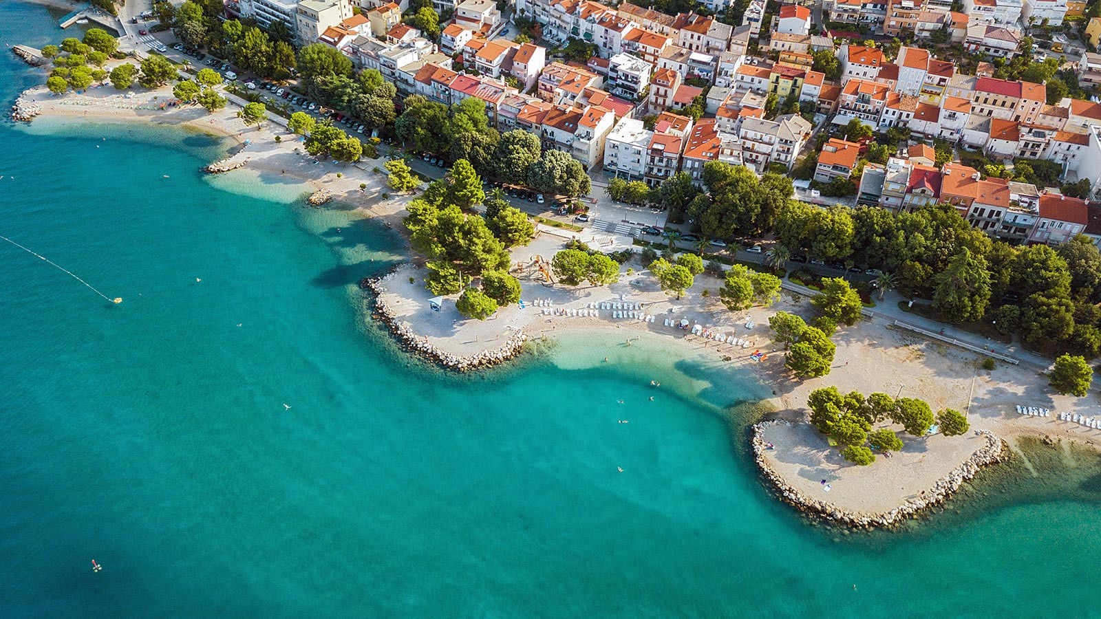 Гостиницы хорватии на первой линии для отдыха и купания