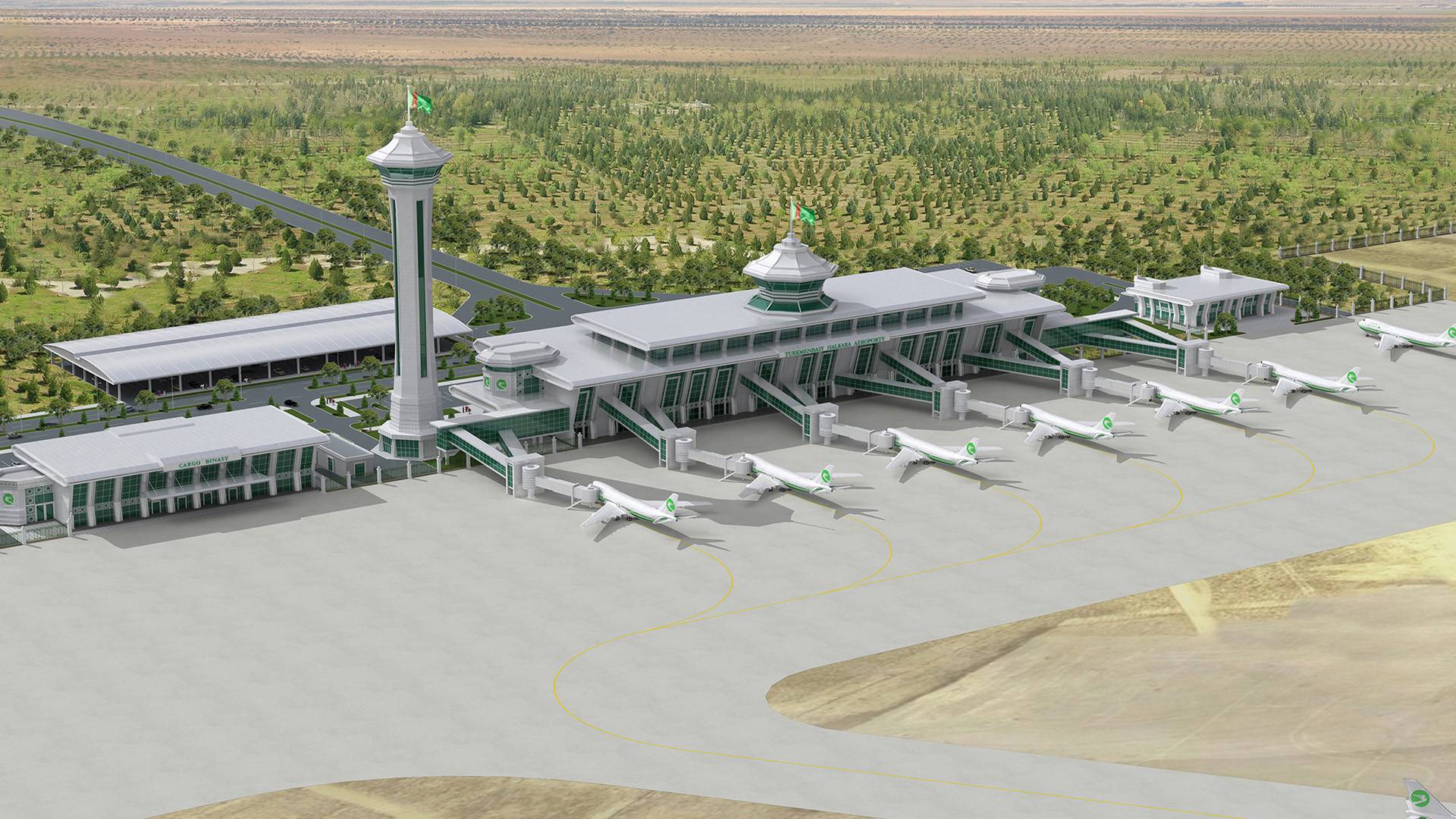 Международный аэропорт ашхабада
