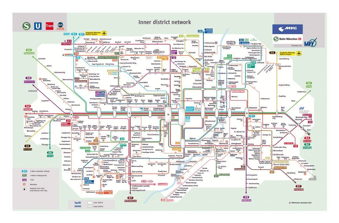 Метро схема германии