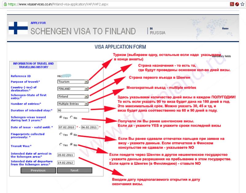 Как оформляется финская виза в санкт-петербурге