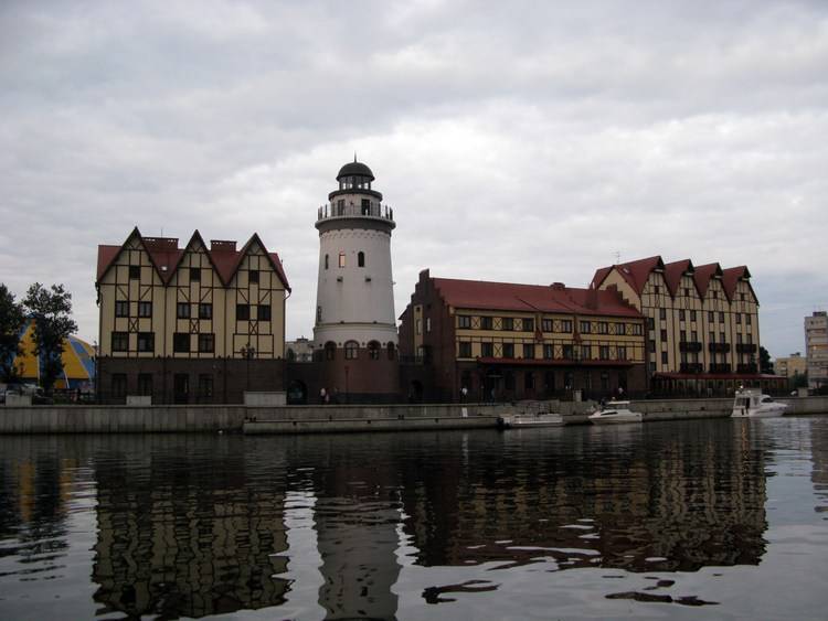Рыбная деревня в калининграде, мосты, фото, достопримечательности