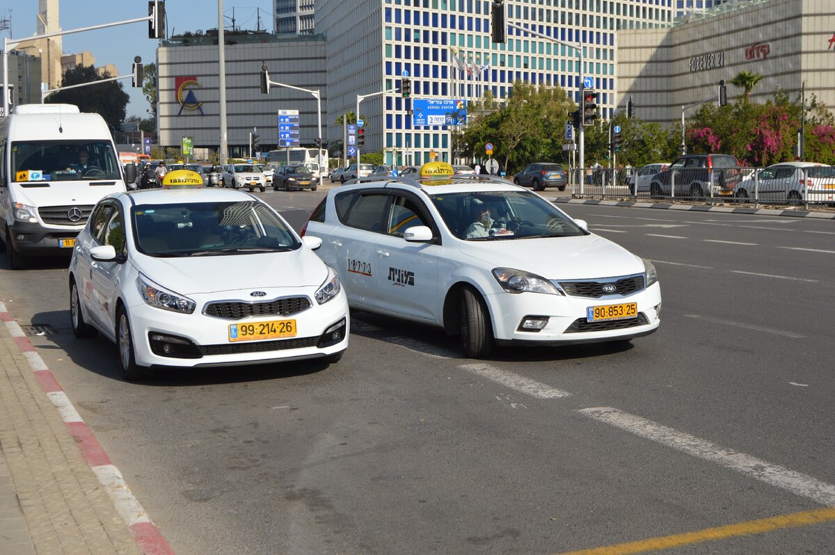 Все про такси в израиле
