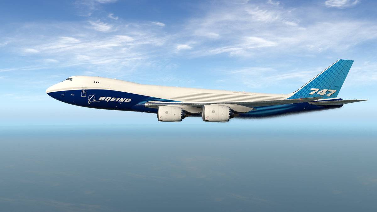 Боинг 747-400 россия