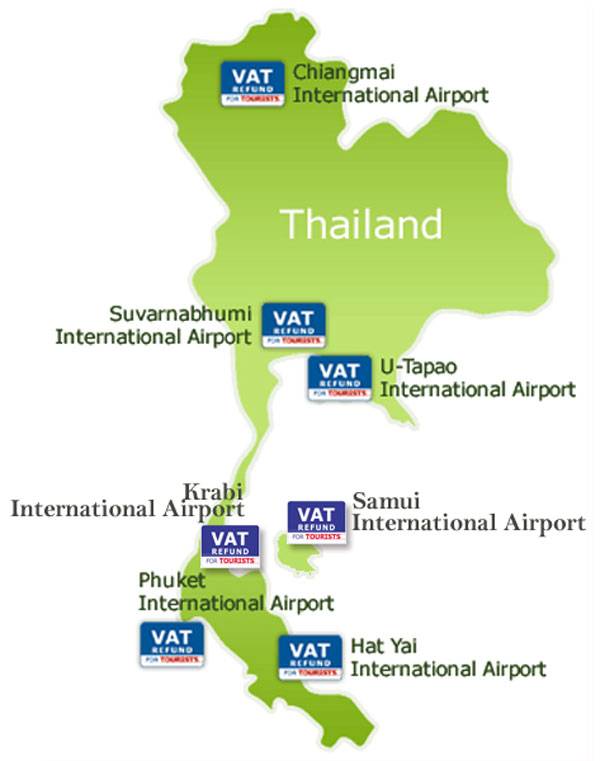 Аэропорты тайланда международные куда прилетают из россии