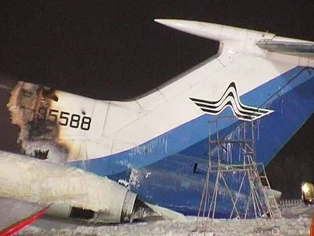 При пожаре на ту-154 в сургуте пострадали восемь членов экипажа
