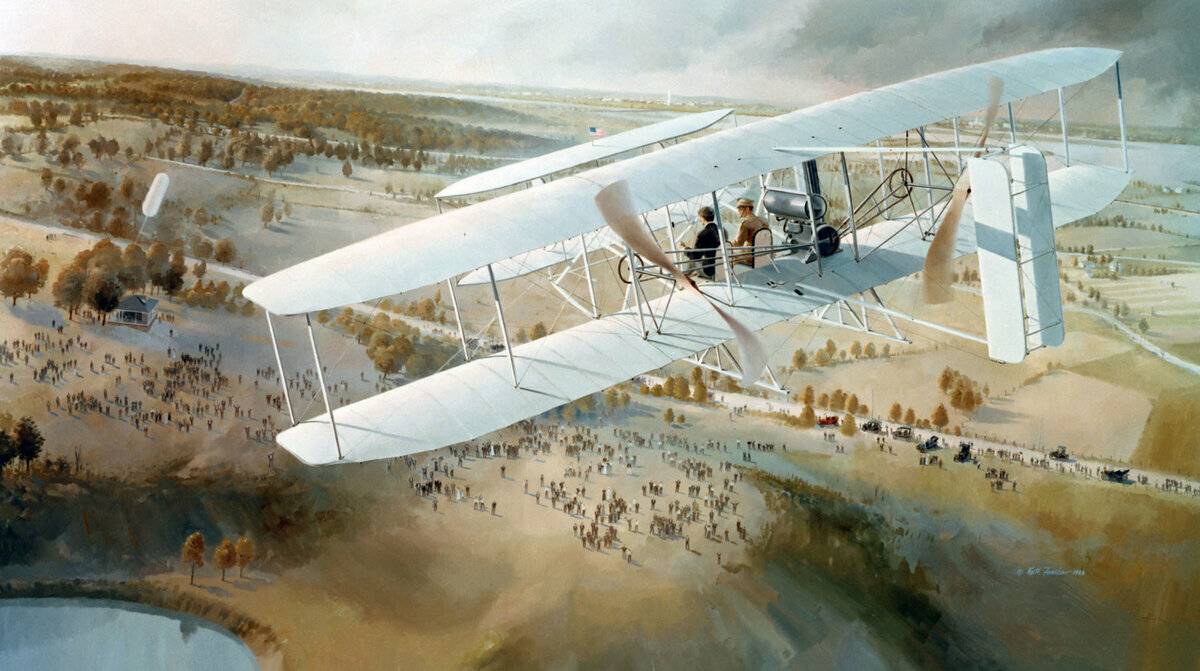 Самолёт братьев райт. история техники и изобретений