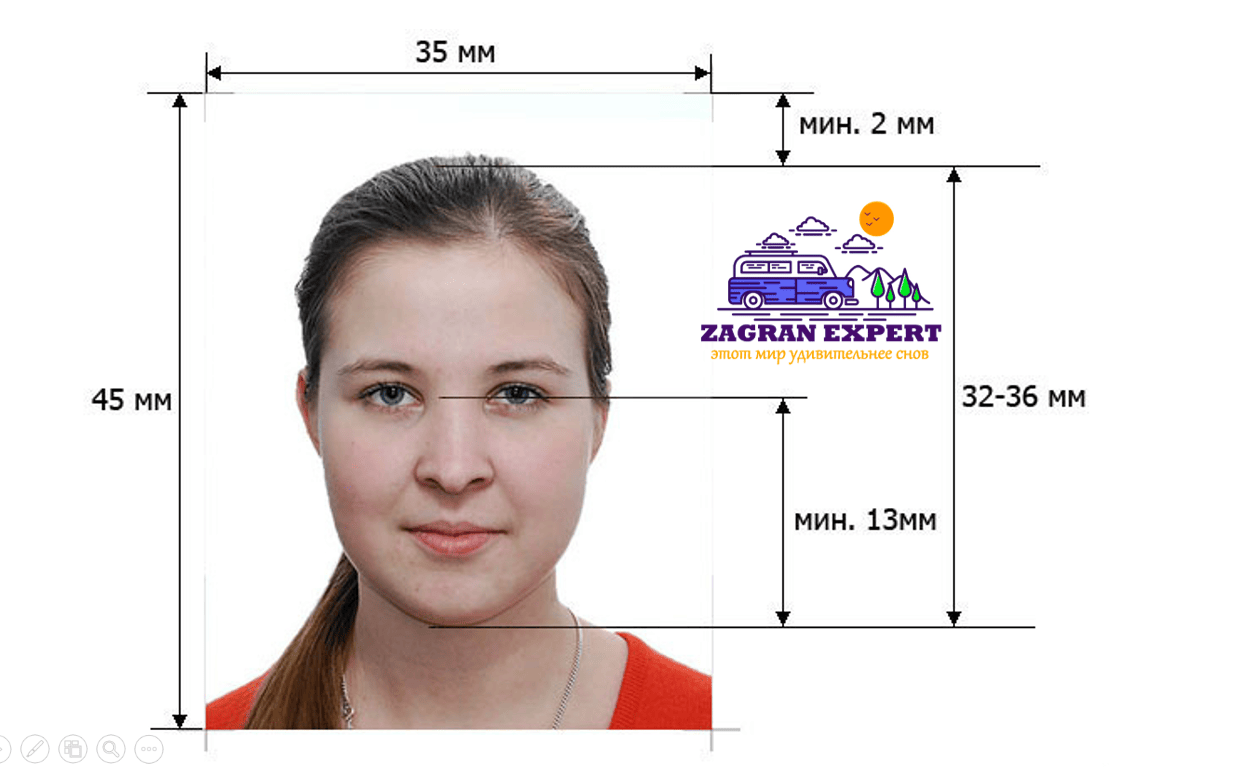 Требования на фото на визу в америку