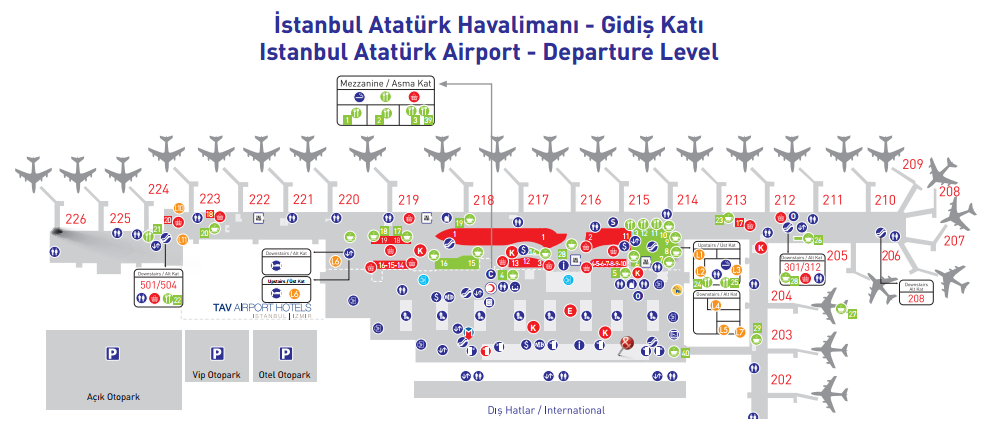 Аэропорт имени ататюрка в стамбуле