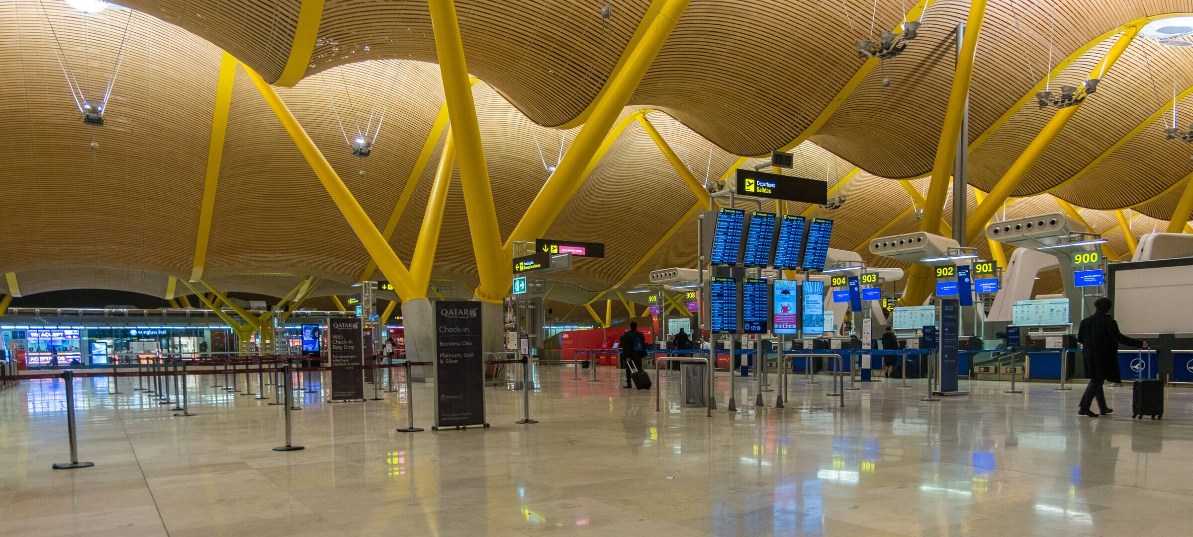 Аэропорта Мадрида: официальный сайт, схема терминалов