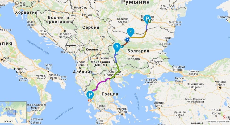 Путешествие Москва-Ларнака-Пафос-Салоники-Афины-Будапешт