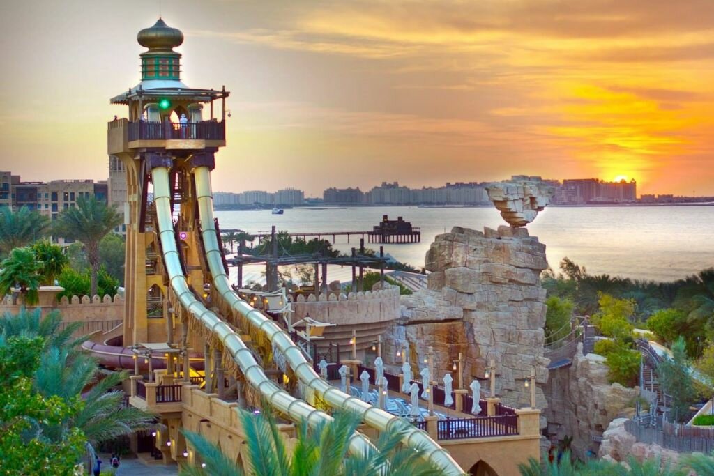 Аквапарк Aquaventure в Дубае