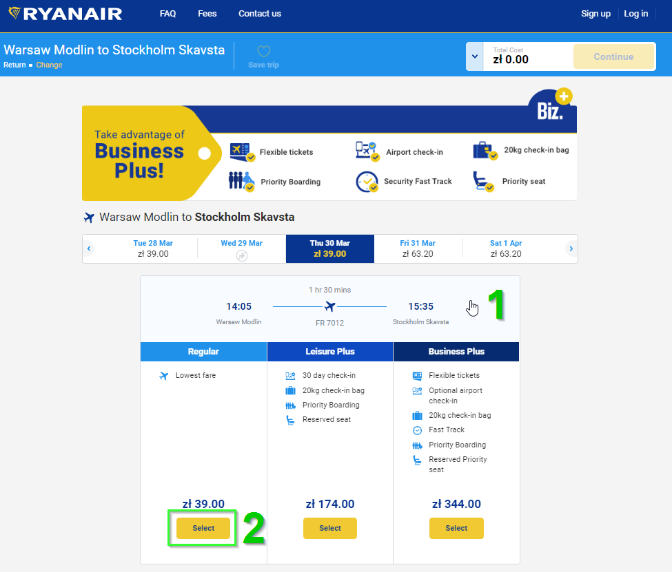 Ryanair: как купить дешевые билеты на самолет по акции или со скидкой