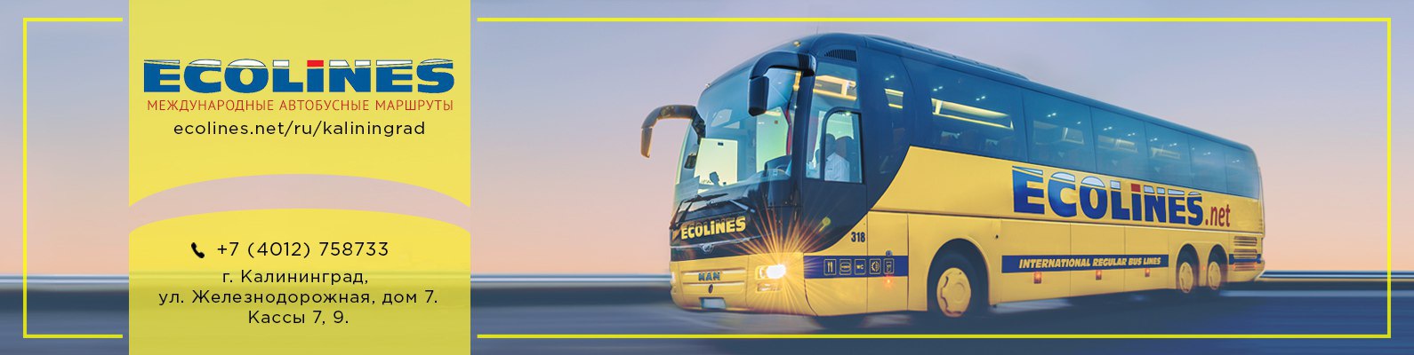 Автобусы эколайнс (ecolines) - акции и лайфхаки