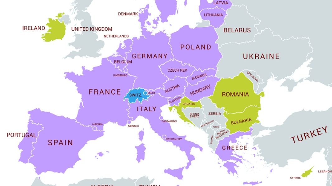 Евросоюз и зона шенгена: отличия и перечень стран по ситуации на начало 2022 года | румынское гражданство