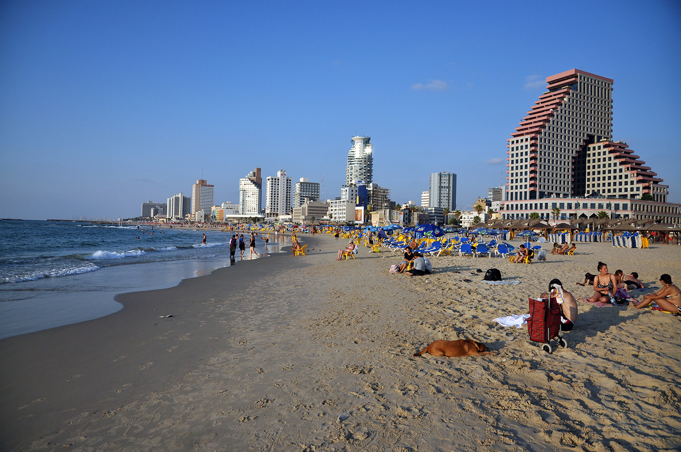 Пляжи тель-авива