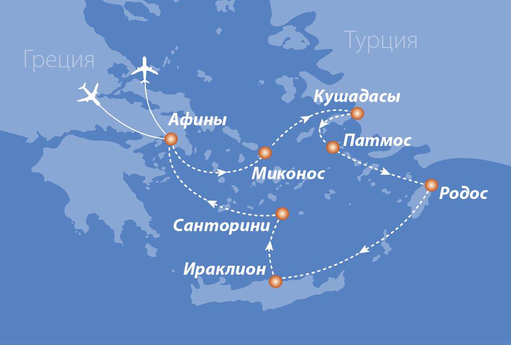 Над какими странами летит самолет в грецию. сколько времени лететь до греции