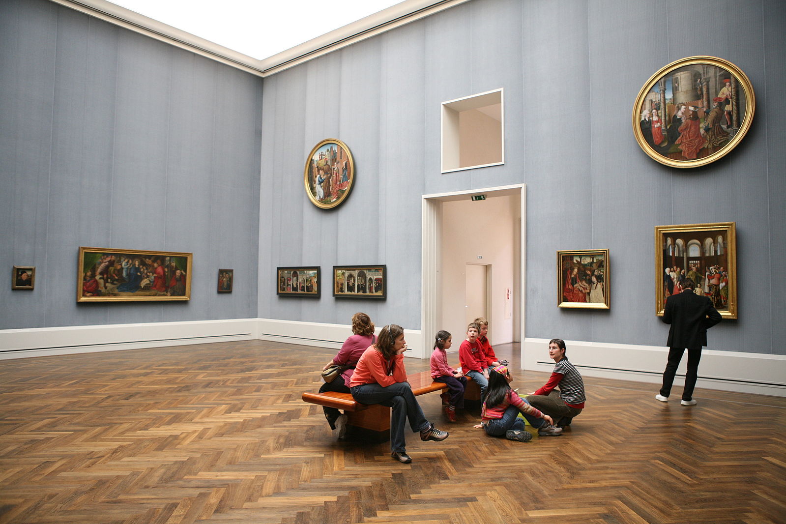 Национальная галерея в берлине- собрание живописи и скульптур